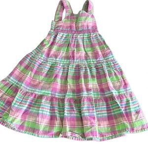 Oshkosh plaid girls dress 4